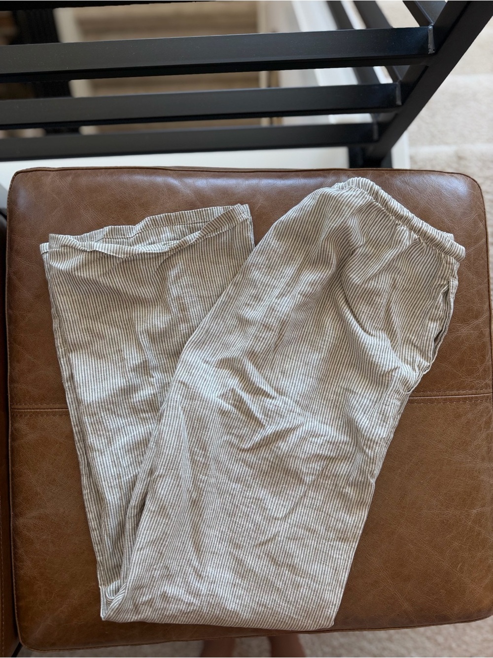 Brandy Melville linen drawstring pants - Picture 2 of 3